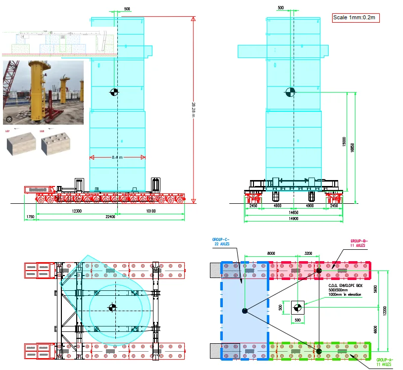 Engineering CAD drawing atmosphere