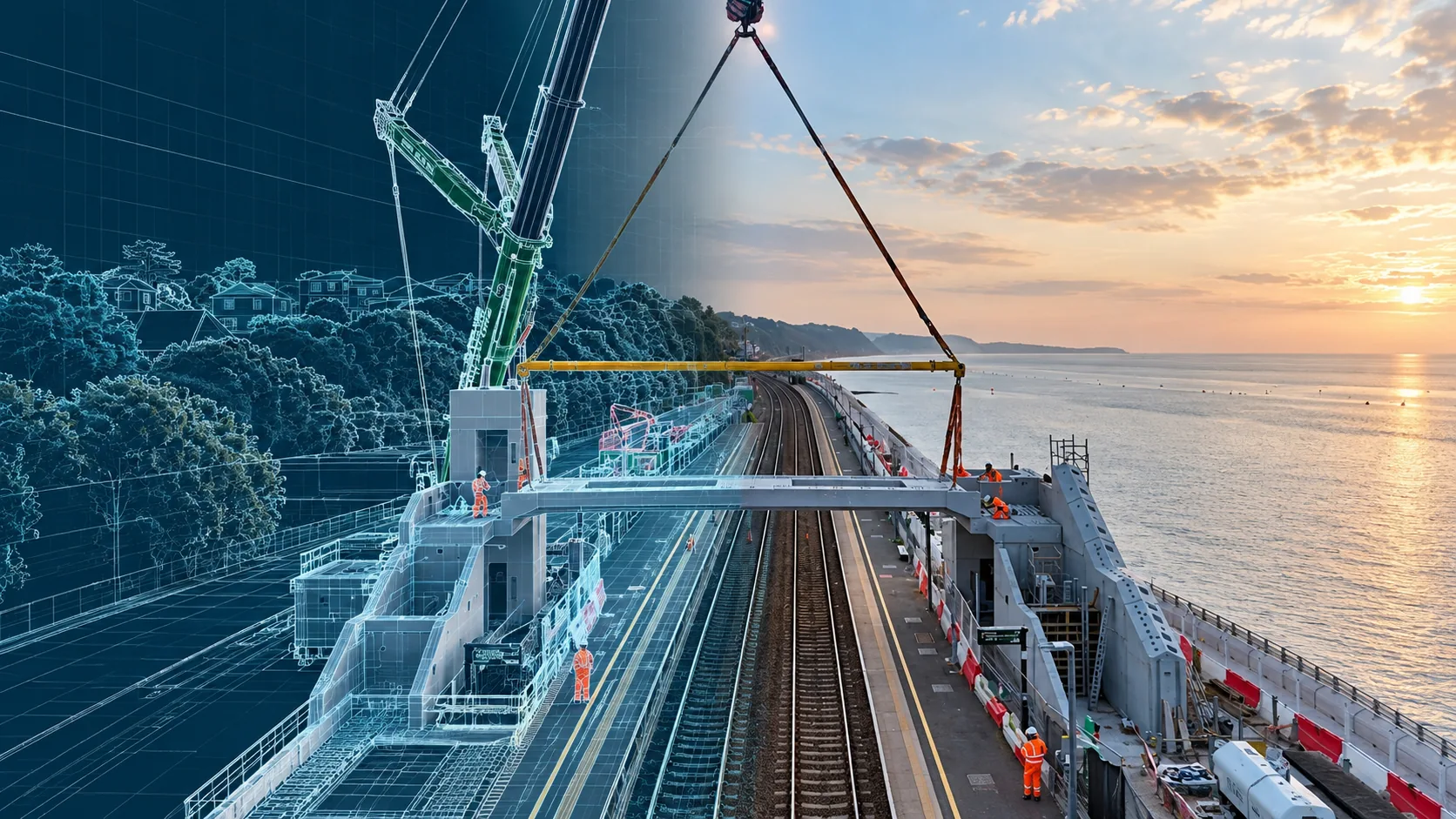 Dawlish civil engineering works