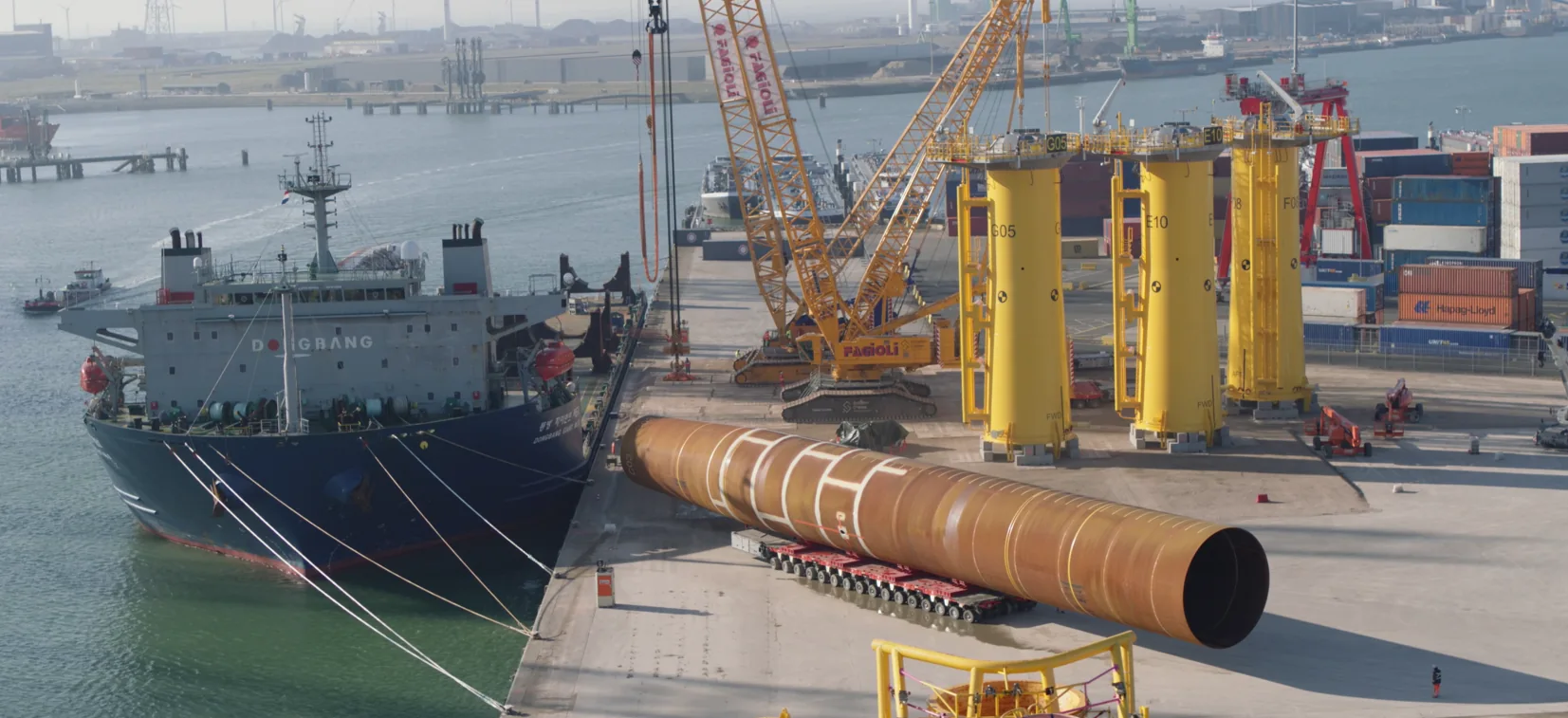 Marine infrastructure atmosphere
